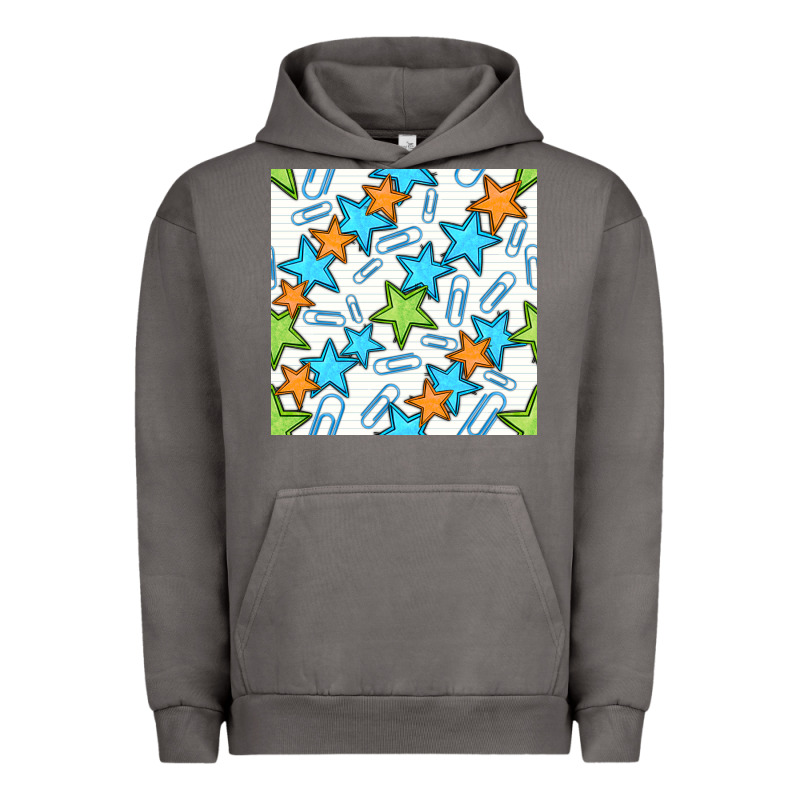 Stars School Seamless Pattern Urban Hoodie by BundleAndBundleShop | Teevron