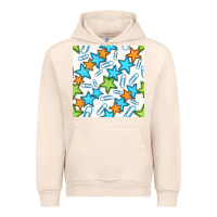 Sandshell stars school seamless pattern Urban Hoodie - BundleAndBundleShop