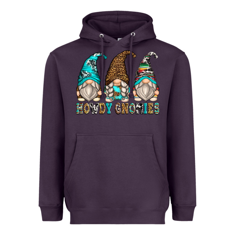 Howdy Gnomies Heavyweight Hoodie by Zillion Design Studio | Teevron