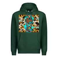 Sports Green faith Premium Hoodie - JahusDesignShop