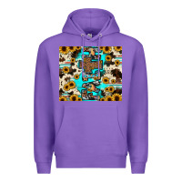 Purple faith Premium Hoodie - JahusDesignShop