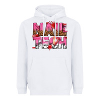 White nail tech Heavyweight Hoodie - texasbilliewilder