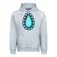 Heather Grey gemstone Urban Hoodie - JahusDesignShop