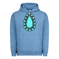 Pigment Pebble Blue gemstone Urban Hoodie - JahusDesignShop