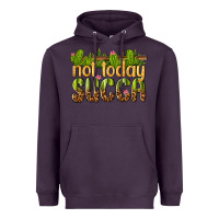 Plum not today succa Heavyweight Hoodie - texasbilliewilder