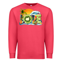 Cardinal love kiwi summer Premium Sweatshirt - texasbilliewilder