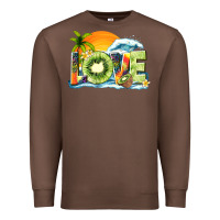 Chestnut love kiwi summer Premium Sweatshirt - texasbilliewilder