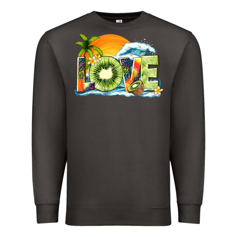 Love Kiwi Summer Premium Sweatshirt by texasbilliewilder | Teevron