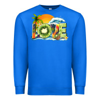 True Royal love kiwi summer Premium Sweatshirt - texasbilliewilder