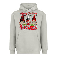 Moon Dust merry christmas gnomies Heavyweight Hoodie - Zillion Design Studio