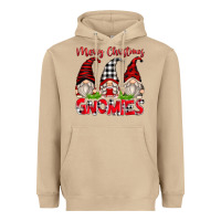 Mushroom merry christmas gnomies Heavyweight Hoodie - Zillion Design Studio