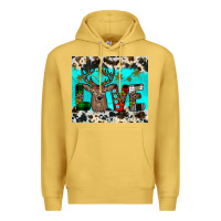 Antique Gold christmas love Premium Hoodie - JahusDesignShop