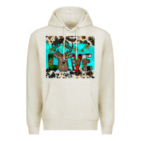 Oatmeal Heather christmas love Premium Hoodie - JahusDesignShop