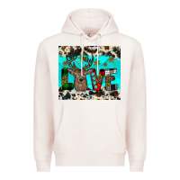 Pale Pink christmas love Premium Hoodie - JahusDesignShop