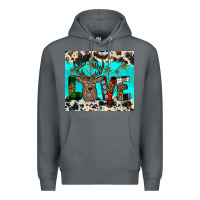 Rock christmas love Premium Hoodie - JahusDesignShop