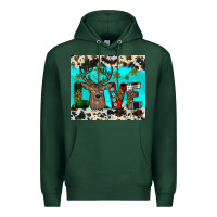 Sports Green christmas love Premium Hoodie - JahusDesignShop