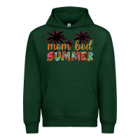 Forest Green mom bod summer with palms Urban Hoodie - Artiststas