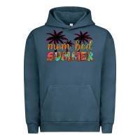 Pigment Midnight Navy mom bod summer with palms Urban Hoodie - Artiststas