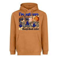Meerkat i'm just here for the snacks #basketball sister Heavyweight Hoodie - Zillion Design Studio