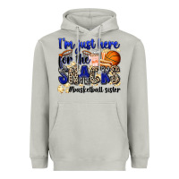 Moon Dust i'm just here for the snacks #basketball sister Heavyweight Hoodie - Zillion Design Studio