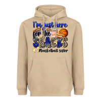 Mushroom i'm just here for the snacks #basketball sister Heavyweight Hoodie - Zillion Design Studio
