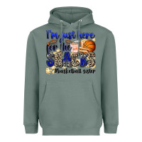 Sage i'm just here for the snacks #basketball sister Heavyweight Hoodie - Zillion Design Studio