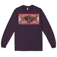 Plum danchshund mom license plate template Long Sleeve Tee - BarkalooDesign