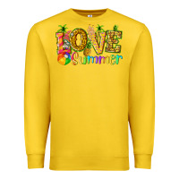 Lemon love summer with pineapple Premium Sweatshirt - texasbilliewilder