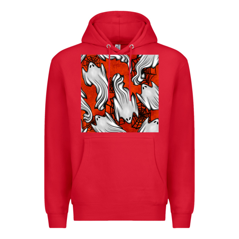 Flying Ghosts Seamless Pattern Premium Hoodie by BundleAndBundleShop | Teevron