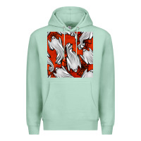 Seafoam flying ghosts seamless pattern Premium Hoodie - BundleAndBundleShop