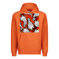 Carrot flying ghosts seamless pattern Premium Hoodie - BundleAndBundleShop