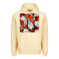 Pina Colada flying ghosts seamless pattern Premium Hoodie - BundleAndBundleShop
