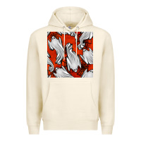 Tofu flying ghosts seamless pattern Premium Hoodie - BundleAndBundleShop