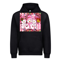 Black pink snowgirls Urban Hoodie - AdoDesignShop