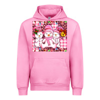 Fuchsia Pink pink snowgirls Urban Hoodie - AdoDesignShop