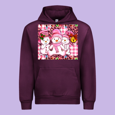 Pink Snowgirls Urban Hoodie Designed By Adodesignshop