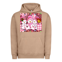 Pigment Burro pink snowgirls Urban Hoodie - AdoDesignShop