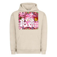 Pigment French Oak pink snowgirls Urban Hoodie - AdoDesignShop