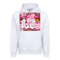 White pink snowgirls Urban Hoodie - AdoDesignShop