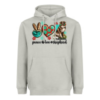 Moon Dust peace love australian shepherd Heavyweight Hoodie - texasbilliewilder