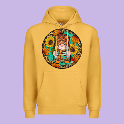 Fall Gnomes Round Earrings 2 Premium Hoodie Designed By Artiststas