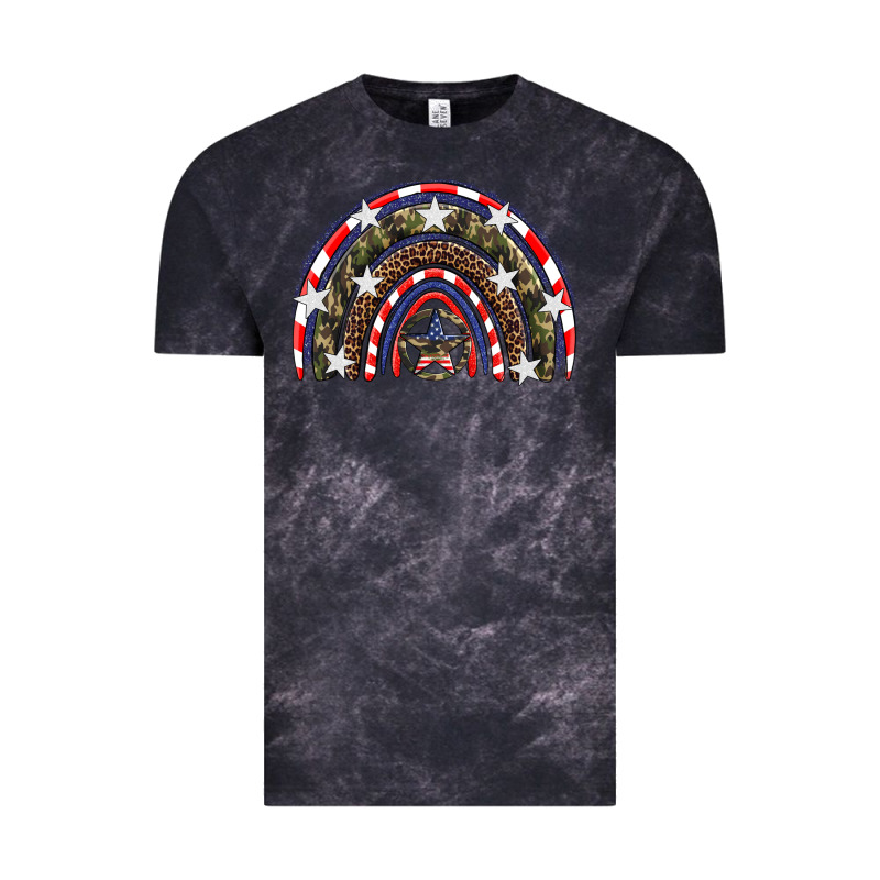 Usa Camouflage Rainbow Vintage Tee by Artiststas | Teevron