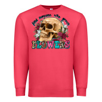 Cardinal find someone who grows flowers Premium Sweatshirt - Zillion Design Studio