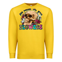 Lemon find someone who grows flowers Premium Sweatshirt - Zillion Design Studio