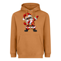 Meerkat afro dabbing santa Heavyweight Hoodie - Zillion Design Studio