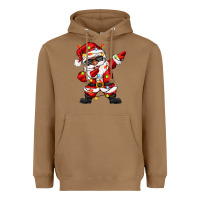 Toasted Coconut afro dabbing santa Heavyweight Hoodie - Zillion Design Studio
