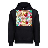 Foreset Green school seamless pattern Urban Hoodie - BundleAndBundleShop