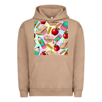Pigment Burro school seamless pattern Urban Hoodie - BundleAndBundleShop