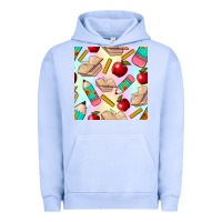 Pigment Grape Ice school seamless pattern Urban Hoodie - BundleAndBundleShop