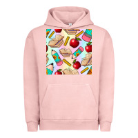 Pigment Salmon school seamless pattern Urban Hoodie - BundleAndBundleShop